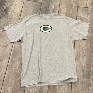 Reebok Green Bay packers Heather Gray T-Shirt